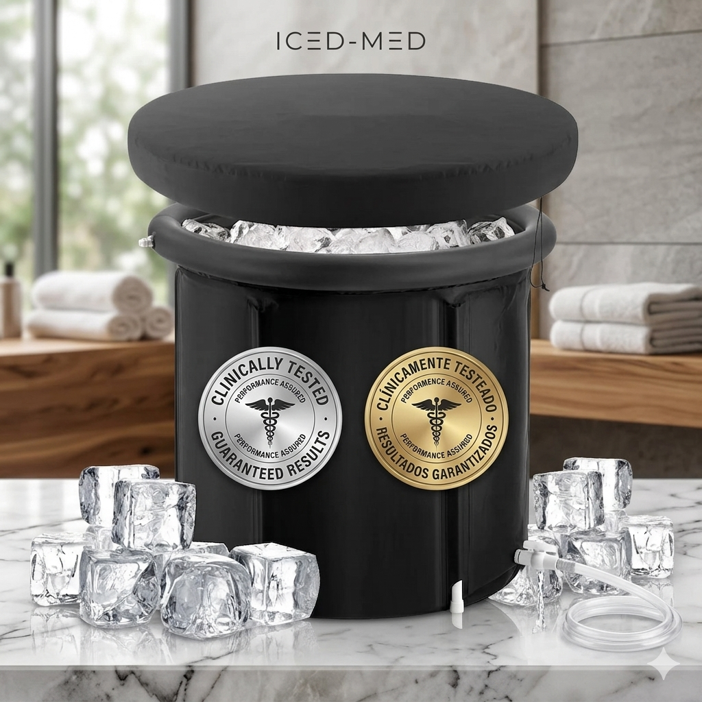 Elite ice bath recuperación con hielo portatil